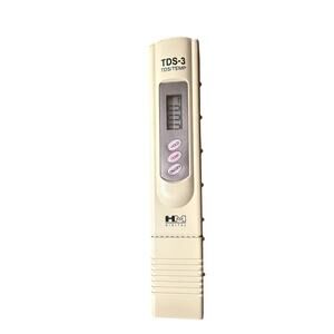 HM Digital TDS-3 Handheld TDS Meter With Carrying Case, 0 - 9990 ppm TDS Measure